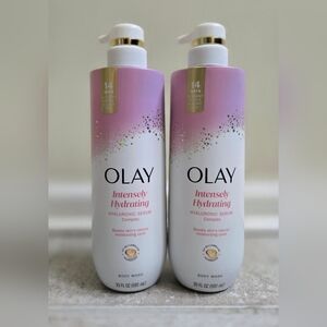 OLAY Intensely Hydrating Body Wash Set (2 Items)